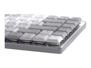 Logitech Master Series MX Mechanical Mini for Mac - Klawiatura - podświetlenie - bezprzewodowa - Bluetooth LE - QWERTY - Międzyn