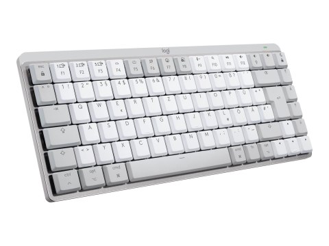 Logitech Master Series MX Mechanical Mini for Mac - Klawiatura - podświetlenie - bezprzewodowa - Bluetooth LE - QWERTY - Międzyn