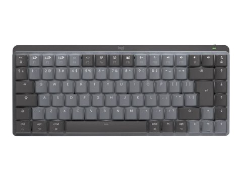 Logitech Master Series MX Mechanical Mini for Mac - Klawiatura - podświetlenie - bezprzewodowa - Bluetooth LE - QWERTY - Międzyn