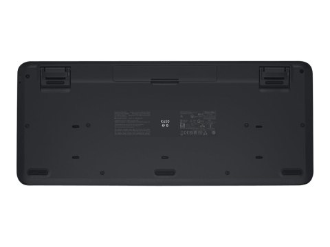 Logitech Signature K650 - Klawiatura - bezprzewodowa - Bluetooth 5.1 - QWERTZ - Czechy - grafitowy