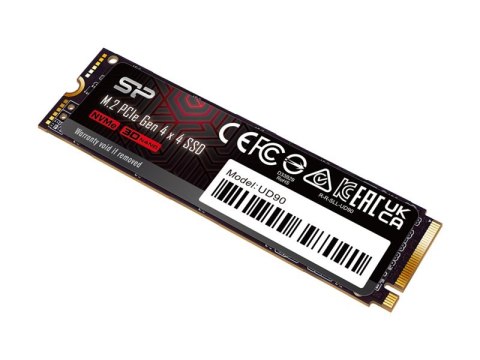 SILICON POWER UD90 - SSD - 500 GB - wewnętrzny - M.2 2280 - PCIe 4.0 x4 (NVMe)