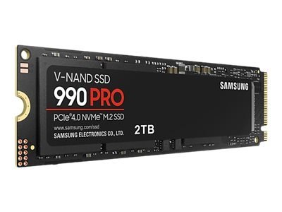 Samsung 990 PRO MZ-V9P2T0BW - SSD - zaszyfrowany - 2 TB - wewnętrzny - M.2 2280 - PCIe 4.0 x4 (NVMe) - 256 bitów AES - TCG Opal 