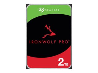 Seagate IronWolf Pro ST2000NT001 - Dysk twardy - 2 TB - wewnętrzny - 3,5" - SATA 6Gb/s - 7200 obr/min - bufor: 256 MB - z 3 lata