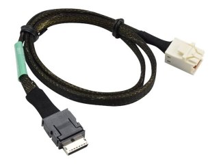 Supermicro - Kabel wewnętrzny SAS - OCuLink (SFF-8611) do Mini SAS HD (SFF-8643) - 57 cm