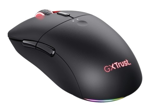 Trust GXT 980 Redex - Mysz - praworęczna - optyczna - 6 przyciski - bezprzewodowa - 2.4 GHz - odbiornik bezprzewodowy USB-C