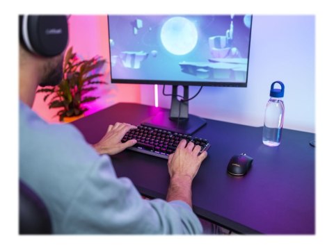 Trust GXT 980 Redex - Mysz - praworęczna - optyczna - 6 przyciski - bezprzewodowa - 2.4 GHz - odbiornik bezprzewodowy USB-C
