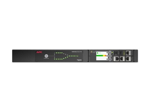 APC NetShelter - Przełącznik transferu automatycznego (montowany w stojaku) - AC 207-253 V - 2000 VA - 1 faza - Ethernet 10/100/