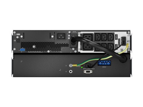 APC Smart-UPS On-Line - UPS (montowany w stojaku) - AC 220/230 V - 2700 wat - 3000 VA - USB - złącza wyjściowe: 8 - 4U - 1.83 m 