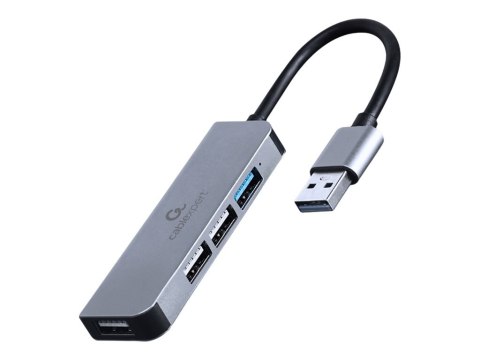 Cablexpert - Koncentrator - 4 porty - 1 x USB 3.1 Gen 1 + 3 x USB 2.0 - stacjonarny