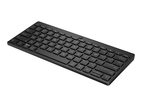 HP 350 Compact Multi-Device - Klawiatura - bezprzewodowa - Bluetooth 5.2 - QWERTY - angielski - czarny - opakowanie do recykling