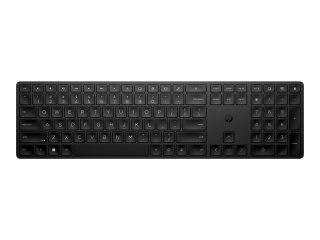 HP 455 - Klawiatura - programowalna - bezprzewodowa - 2.4 GHz - QWERTY - angielski - czarny