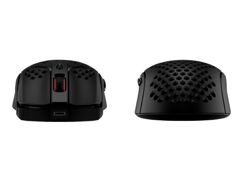 HyperX Pulsefire Haste - Mysz - optyczna - 6 przyciski - bezprzewodowa - 2.4 GHz - odbiornik bezprzewodowy USB - czarny - dla Vi
