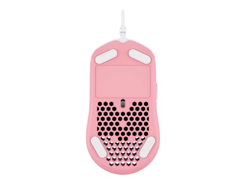 HyperX Pulsefire Haste - Mysz - optyczna - 6 przyciski - przewodowa - USB 2.0 - white/pink - dla Xbox One, Xbox One S, Xbox One 