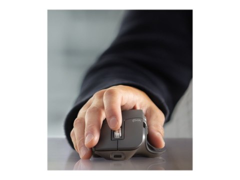 Logitech Master Series MX Master 3S for Business - Mysz - ergonomiczna - praworęczna - optyczna - 7 przyciski - bezprzewodowa - 