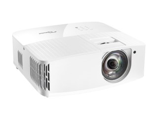 Optoma 4K400STx - Projektor DLP - 3D - 4000 lumeny - 3840 x 2160 - 16:9 - 4K - obiektyw o stałej ogniskowej krótkiego rzutu