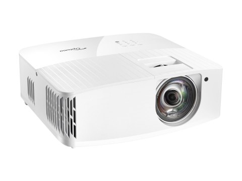 Optoma 4K400STx - Projektor DLP - 3D - 4000 lumeny - 3840 x 2160 - 16:9 - 4K - obiektyw o stałej ogniskowej krótkiego rzutu