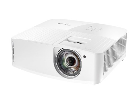 Optoma 4K400STx - Projektor DLP - 3D - 4000 lumeny - 3840 x 2160 - 16:9 - 4K - obiektyw o stałej ogniskowej krótkiego rzutu
