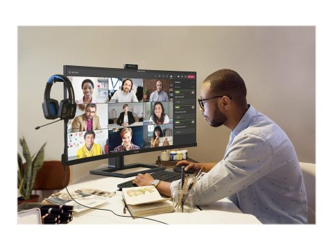 Philips 40B1U6903CH - 6000 Series - monitor LED - zaokrąglony - USB - 39.7" - 5120 x 2160 WUHD @ 75 Hz - IPS - 300 cd/m² - 1000: