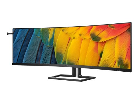 Philips 45B1U6900C - Monitor LED - zaokrąglony - 45" (44.5" widoczny) - 5120 x 1440 Dual Quad HD @ 75 Hz - VA - 450 cd/m² - 3000
