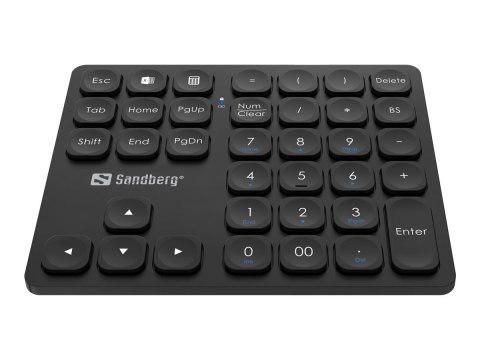 Sandberg Pro - Klawiatura keypad - bezprzewodowa - 2.4 GHz