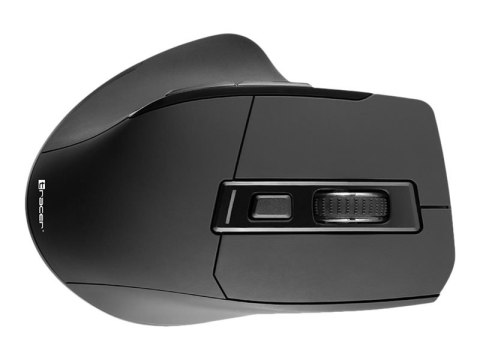 Tracer Cozy - Mysz - ergonomiczna - praworęczna - optyczna - 6 przyciski - bezprzewodowa - 2.4 GHz - odbiornik bezprzewodowy USB