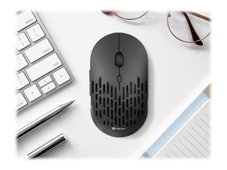 Tracer Punch - Mysz - optyczna - 5 przyciski - bezprzewodowa - 2.4 GHz - odbiornik bezprzewodowy USB - czarny