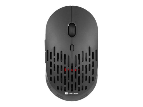 Tracer Punch - Mysz - optyczna - 5 przyciski - bezprzewodowa - 2.4 GHz - odbiornik bezprzewodowy USB - czarny