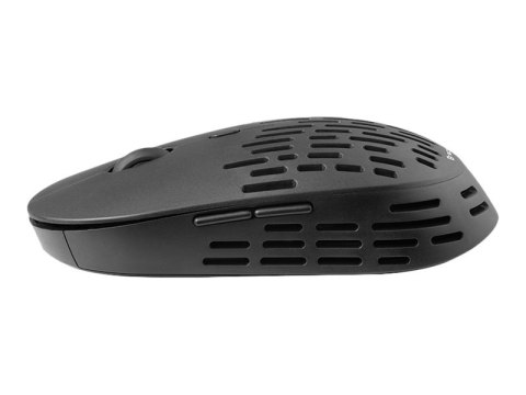 Tracer Punch - Mysz - optyczna - 5 przyciski - bezprzewodowa - 2.4 GHz - odbiornik bezprzewodowy USB - czarny