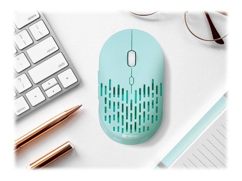 Tracer Punch - Mysz - optyczna - 5 przyciski - bezprzewodowa - 2.4 GHz - odbiornik bezprzewodowy USB - mięta