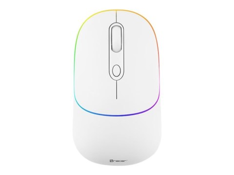Tracer RATERO - Mysz - ergonomiczna - praworęczna - optyczna - 4 przyciski - bezprzewodowa - 2.4 GHz, RF - odbiornik bezprzewodo