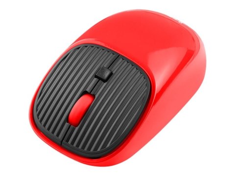 Tracer Wave - Mysz - optyczna - 4 przyciski - bezprzewodowa - 2.4 GHz - odbiornik bezprzewodowy USB - czerwony