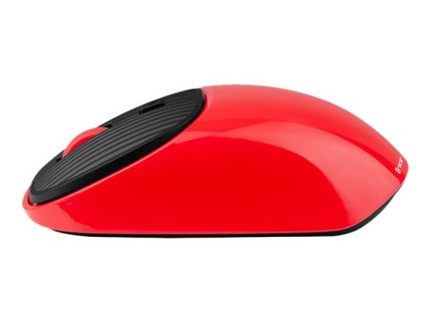 Tracer Wave - Mysz - optyczna - 4 przyciski - bezprzewodowa - 2.4 GHz - odbiornik bezprzewodowy USB - czerwony