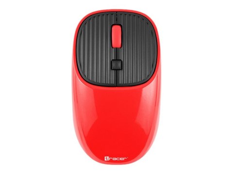 Tracer Wave - Mysz - optyczna - 4 przyciski - bezprzewodowa - 2.4 GHz - odbiornik bezprzewodowy USB - czerwony