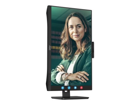AOC Pro-line Q27P3CW - Monitor LED - 27" - 2560 x 1440 QHD @ 75 Hz - IPS - 350 cd/m² - 1000:1 - 4 ms - 2xHDMI, DisplayPort, USB-