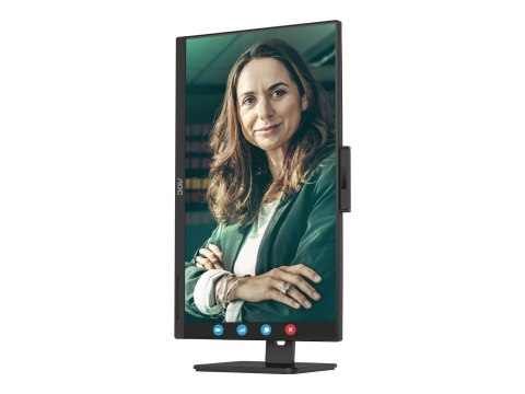 AOC Pro-line Q27P3CW - Monitor LED - 27" - 2560 x 1440 QHD @ 75 Hz - IPS - 350 cd/m² - 1000:1 - 4 ms - 2xHDMI, DisplayPort, USB-