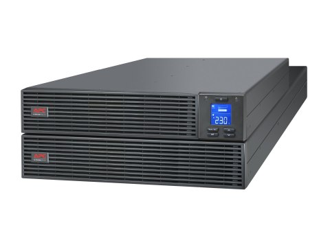APC Easy UPS SRV - UPS (montowany w stojaku) - AC 230 V - 5000 wat - 5000 VA - RS-232, USB - złącza wyjściowe: 1 - 4U - czarny