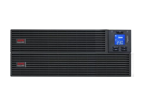 APC Easy UPS SRV - UPS (montowany w stojaku) - AC 230 V - 5000 wat - 5000 VA - RS-232, USB - złącza wyjściowe: 1 - 4U - czarny