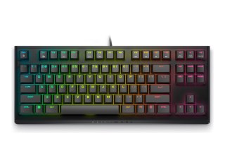 Alienware AW420K - Klawiatura - TKL - podświetlenie - USB - przełącznik: Czerwony CHERRY MX - Ciemna Strona Księżyca