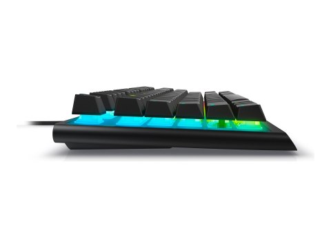 Alienware AW420K - Klawiatura - TKL - podświetlenie - USB - przełącznik: Czerwony CHERRY MX - Ciemna Strona Księżyca