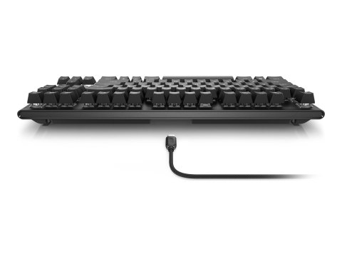 Alienware AW420K - Klawiatura - TKL - podświetlenie - USB - przełącznik: Czerwony CHERRY MX - Ciemna Strona Księżyca