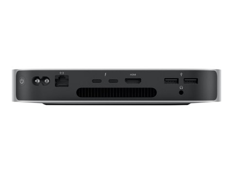 Apple Mac mini - M2 - RAM 8 GB - SSD 256 GB - M2 10-core GPU - Gigabit Ethernet, IEEE 802.11ax (Wi-Fi 6E), Bluetooth 5.3 - macOS
