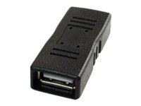 Cablexpert - Sprzęgacz USB-A - USB (F) do USB (F) - USB 2.0 - czarny