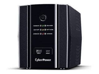 CyberPower UT Series UT1500EG - UPS - AC 230 V - 900 wat - 1500 VA - 1 faza - Ethernet 10/100/1000, USB - złącza wyjściowe: 4 - 