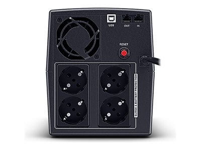 CyberPower UT Series UT1500EG - UPS - AC 230 V - 900 wat - 1500 VA - 1 faza - Ethernet 10/100/1000, USB - złącza wyjściowe: 4 - 