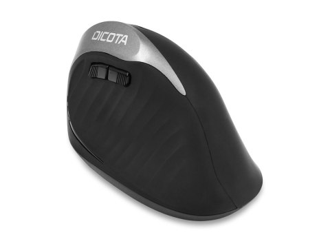 DICOTA Relax - Mysz - ergonomiczna - praworęczna - 5 przyciski - bezprzewodowa - odbiornik bezprzewodowy USB - czarny