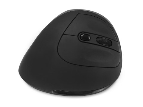 DICOTA Relax - Mysz - ergonomiczna - praworęczna - 5 przyciski - bezprzewodowa - odbiornik bezprzewodowy USB - czarny