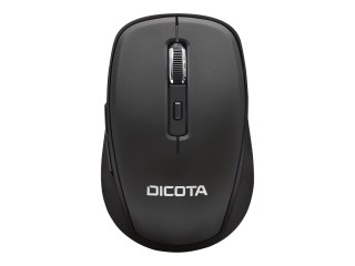 DICOTA Travel - Mysz - prawo i leworęczna - 5 przyciski - bezprzewodowa - Bluetooth - czarny