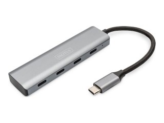 DIGITUS DA-70246 - Koncentrator - 4 x USB-C - stacjonarny