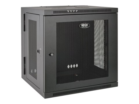 Eaton Tripp Lite Series 10U Wall Mount Rack Enclosure Server Cabinet Hinged w/ Door & Sides - Stojak szafa - do montażu na ścian