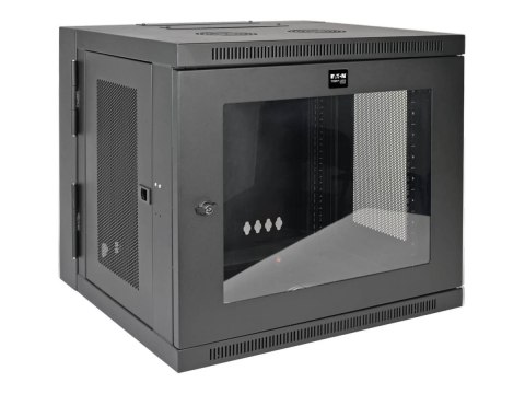 Eaton Tripp Lite Series 10U Wall Mount Rack Enclosure Server Cabinet w/Swinging Door Acrylic Window - Stojak szafa - do montażu 